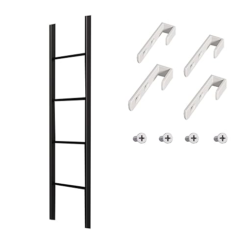 Adjustable Bunk Bed LadderReplacement Leaning Ladder for Loft Dorm Room