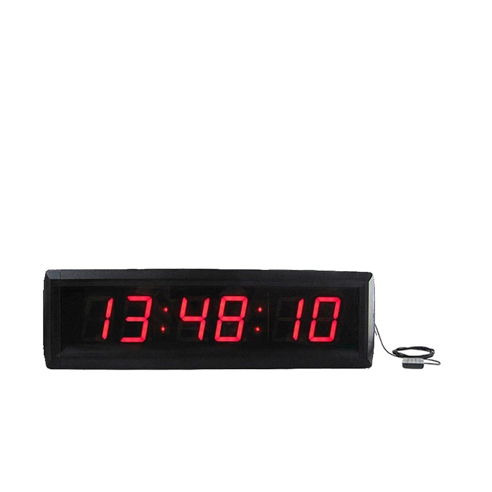 Orologio satellitare GPS montato a parete, timer atomico, 1,8 pollici, 6 cifre Altamente Efficiente(RBI6T-1.8R-GPS)