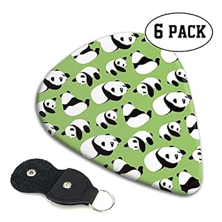 Ensemble de 6 médiators de guitare Panda à fond vert pour guitare acoustique, guitare électrique, basse, ukulélé – fin… - Les Beatles, Paul McCartney, John Lennon, RIngo Starr, George Harrison Ensemble de 6 médiators de guitare Panda à fond vert pour guitare acoustique, guitare électrique, basse, ukulélé - fin… – Image 2