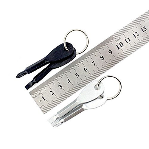 ShineIn Portable Pocket Screwdriver Kit,Multifunctional Flathead & Phillips Head Screwdriver 4 Pcs