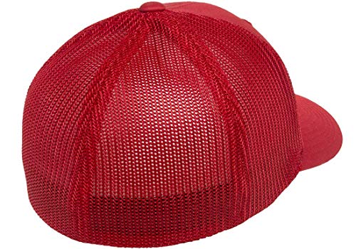 Image of Flexfit Two-Tone Stretch Mesh Fitted Cap Hat