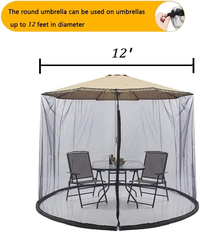 Tiimmgaal 10' x 10' Patio Umbrellas Netting Mosquito
