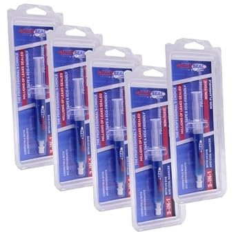 5-Pack Smart Seal Quick Shot Easy Inject Replacement Cartridge Only
