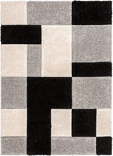 Image of Carpets for Living Room 6x8 feet Shaggy Rug Handmade Microfiber Super Soft Plush Fluffy Thick Rug- Shaggy 9