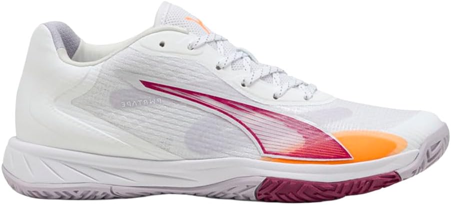 PUMA Womens Accelerate Turbo 4 Handball Sneakers Shoes - White