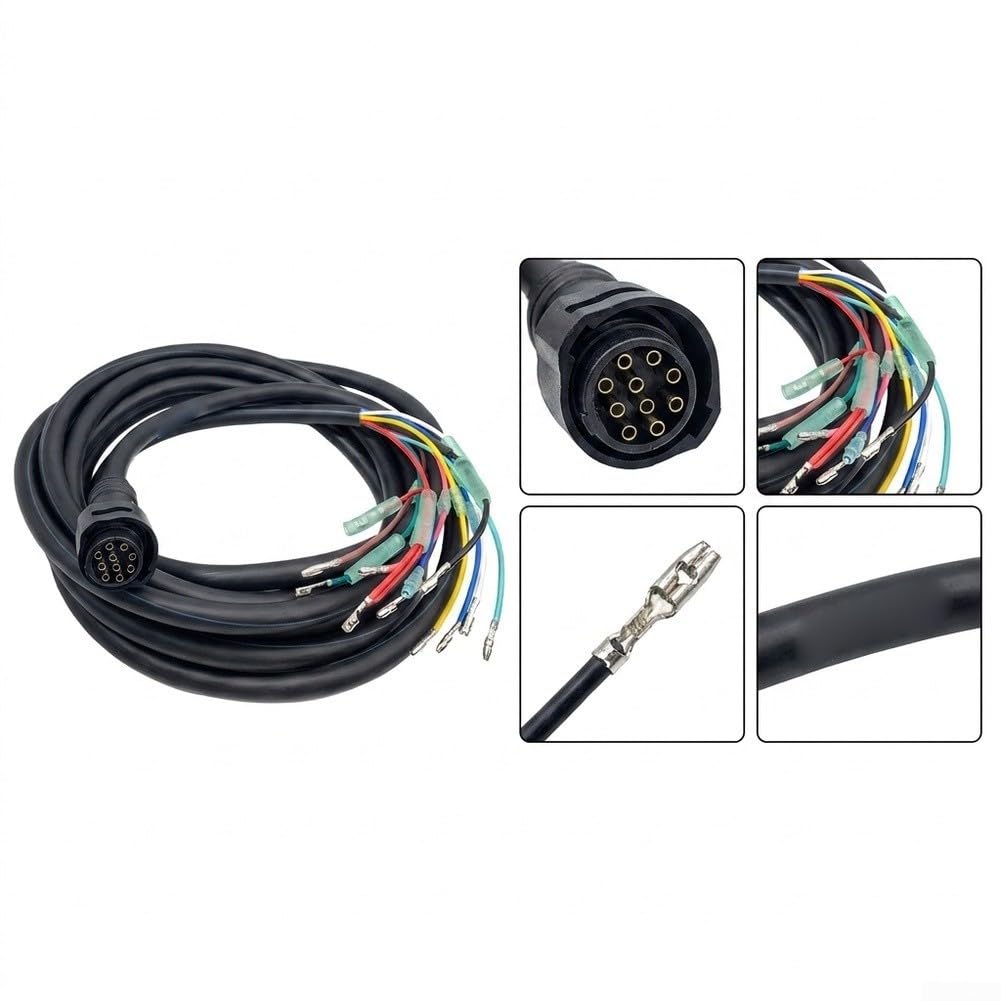 Cavo Motore Fuoribordo 6M 10-Pin Sostituzione 688-8258A-20 | Sostituzione diretta OEM, connettore 10-pin, lunghezza 6 metri, installazione plug-and-play