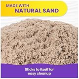 Kinetic Sand 6053516 Piasek Kinetyczny, Brązowy, Od 4 lat