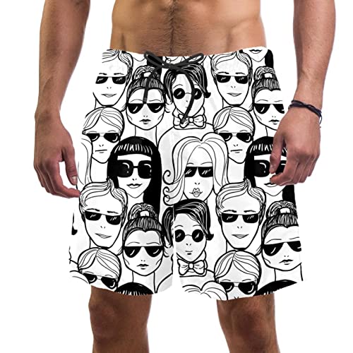 Short de plage séchage rapide JDEZ pour hommes actifs