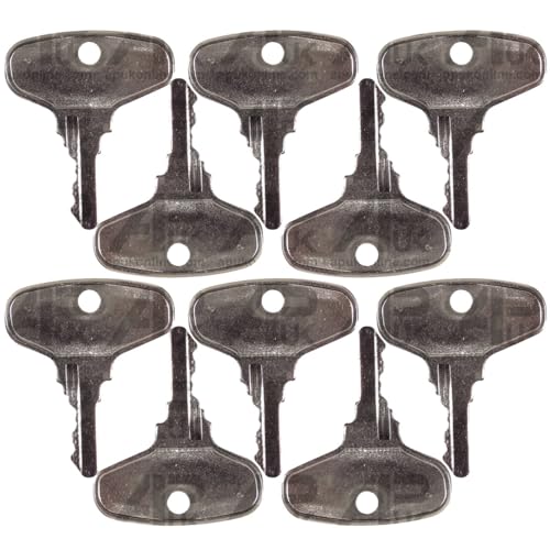 10x Ignition Switch Key Replacement for Komatsu Electric Lifts Thomas Diesel Gehl Skid Steer