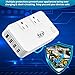 Travel Power Converter Key Power 2000-Watt Voltage Converter Step Down 220V to 110V, International Power Adapter Plugs - Use for USA High-Wattage Appliance Overseas