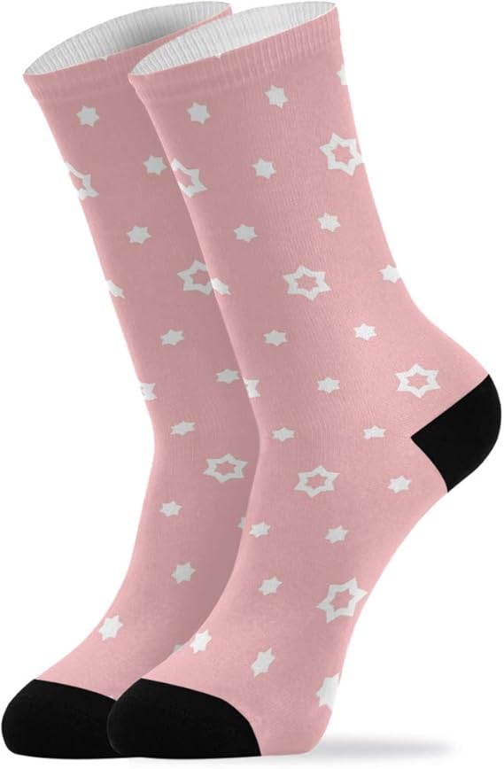 Amazon La Rose ソックス 靴下 リブソックス 花柄 ピンク かわいい おしゃれ 抗菌 防臭 吸汗速乾 通気性抜群 弾力 耐久 滑り止め 破れにくい 四季適用 プレゼント 男女兼用 靴下 通販