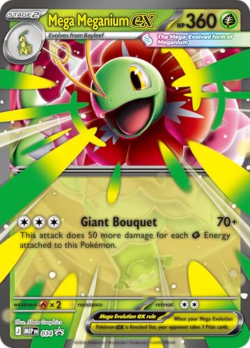 Image of Pokemon TCG: Mega Evolution - Ascended Heroes Mega Meganium ex Box