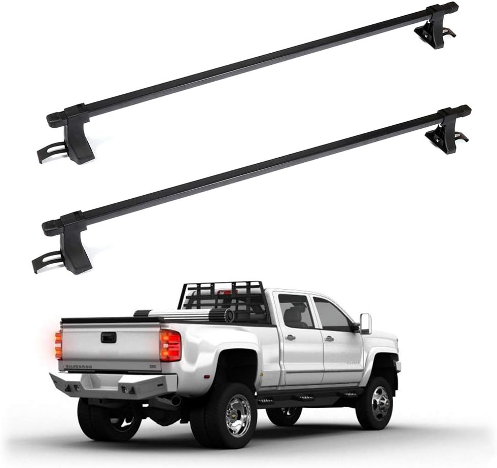 ECCPP Roof Rack Crossbars Universal 54" Window Frame Cross Bars Rooftop Luggage Canoe Kayak Carrier Rack - Fits Naked Roof Models ONLY