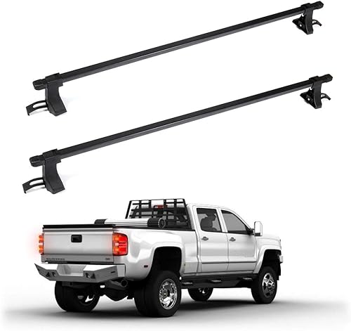 ROADFAR El riel superior de aluminio del portaequipajes lleva el portaequipajes barras transversales del carril del equipaje de 54 "(137cm)