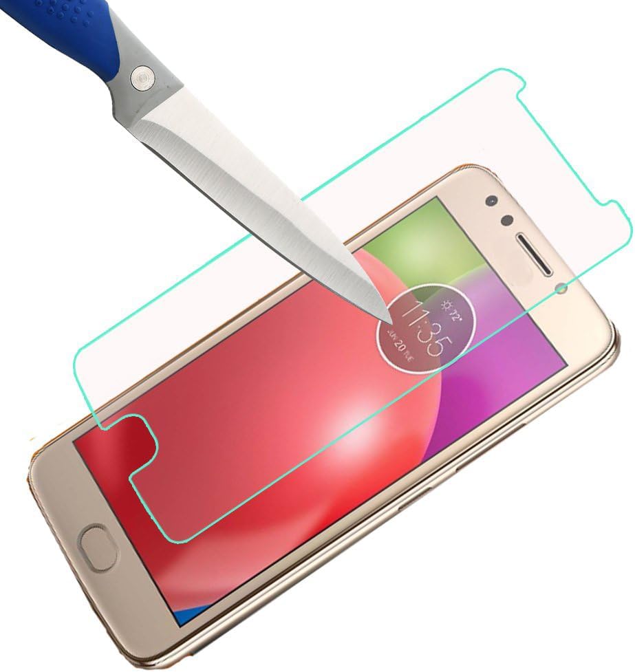 Mr.Shield [3-PACK] Designed For Motorola Moto E4 / Moto E (4th Generation) [Tempered Glass] Screen Protector [0.3mm Ultra Thin 9H Hardness 2.5D Round Edge] with Lifetime Replacement
