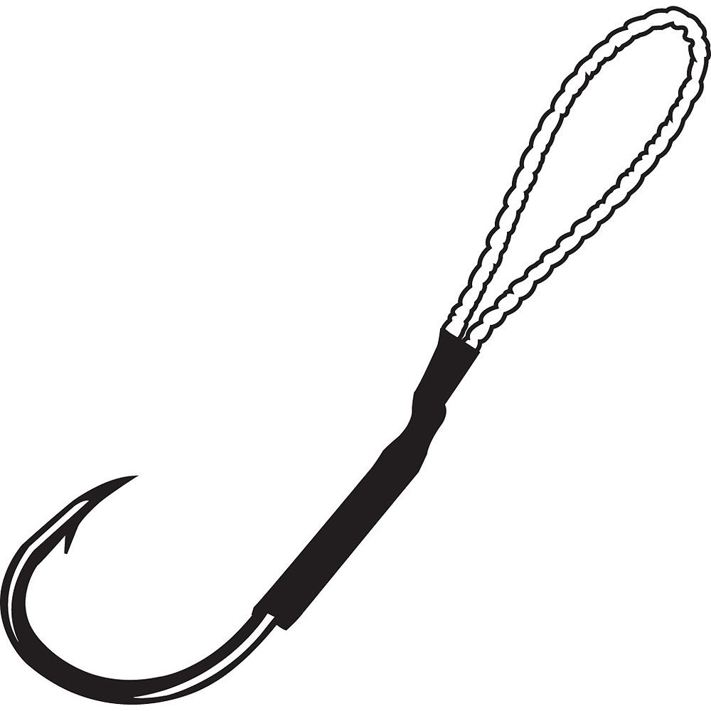 GamakatsuAssist Magnum Tackle, Size: (2 Pack) NS Black, 8/0