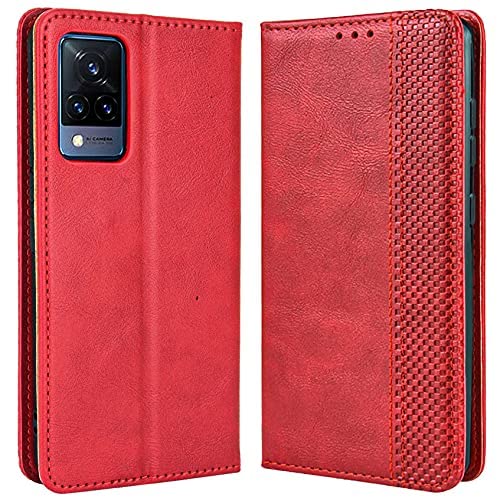 MOJIA Cover Portafoglio Per Vivo V50 Lite 4G/5G – Custodia In PU Con Slot Carte E Supporto – Protezione Antiurto – Blu