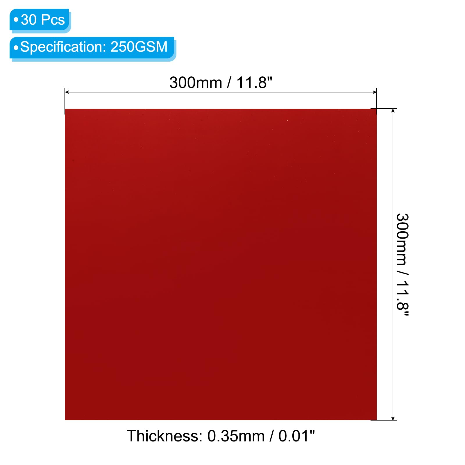 Silber-Metallic-Kartonpapier, 60 Stück 21,6 x 27,9 cm (250 g/m²) – Folienplatte, spiegelnde Oberfläche, perfekt zum Basteln, Einladungen und Dekorationen (Silber