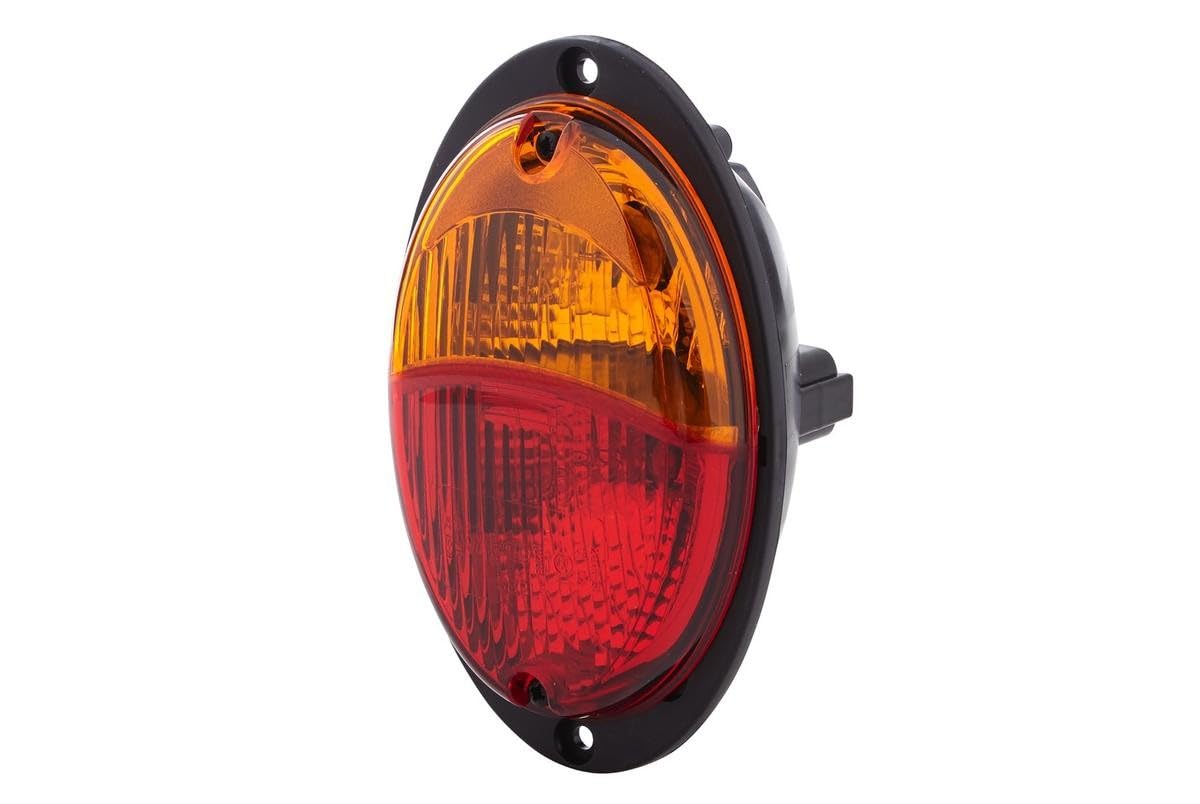 HELLA 2SD 343 130-377 Rearlight - Agroluna - Bulb - 12V - Fitting/mounting/Bolted - Lens Colour: Red/Yellow - Plug: Protected contact plug - left/right - Quantity: 1