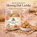 DADI MAA KE Moong Dal Gond Laddu 400g | Homemade Desi Ghee Dry Fruit Ladoo with Premium Nuts & Dhaga Mishri | Traditional Indian Sweet | Energy Rich & Delicious Laddu | No Refined Sugar, No Preservatives gallery image