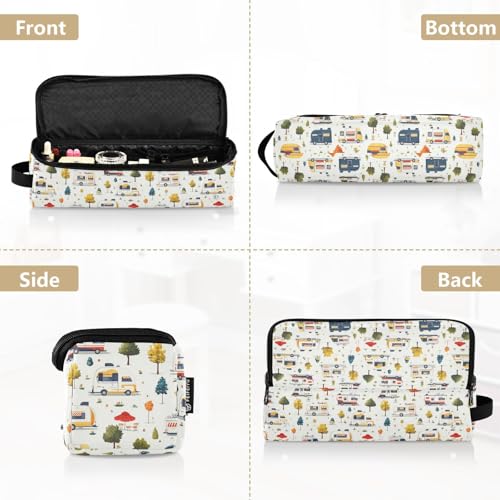 Trucks Outdoor Marble Hair Tools Travel Bag Heat Resistant Mat for Irons Straighteners Curling Iron Hair Care Accessories Portable Organizer Bag miniatura 5