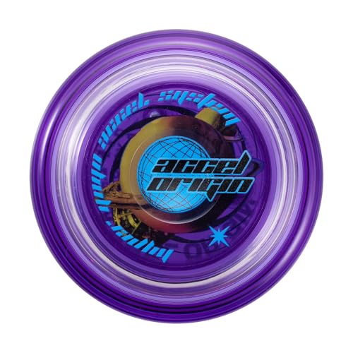 Miniatura 6 de Bandai 60005 Accel Hyper Yoyó Morado, Juego de Habilidad, Yoyo optimo para Niños de 8 Años,con su Sistema Accel, pon a Prueba Todos los Trucos de Forma Sencilla y rápida