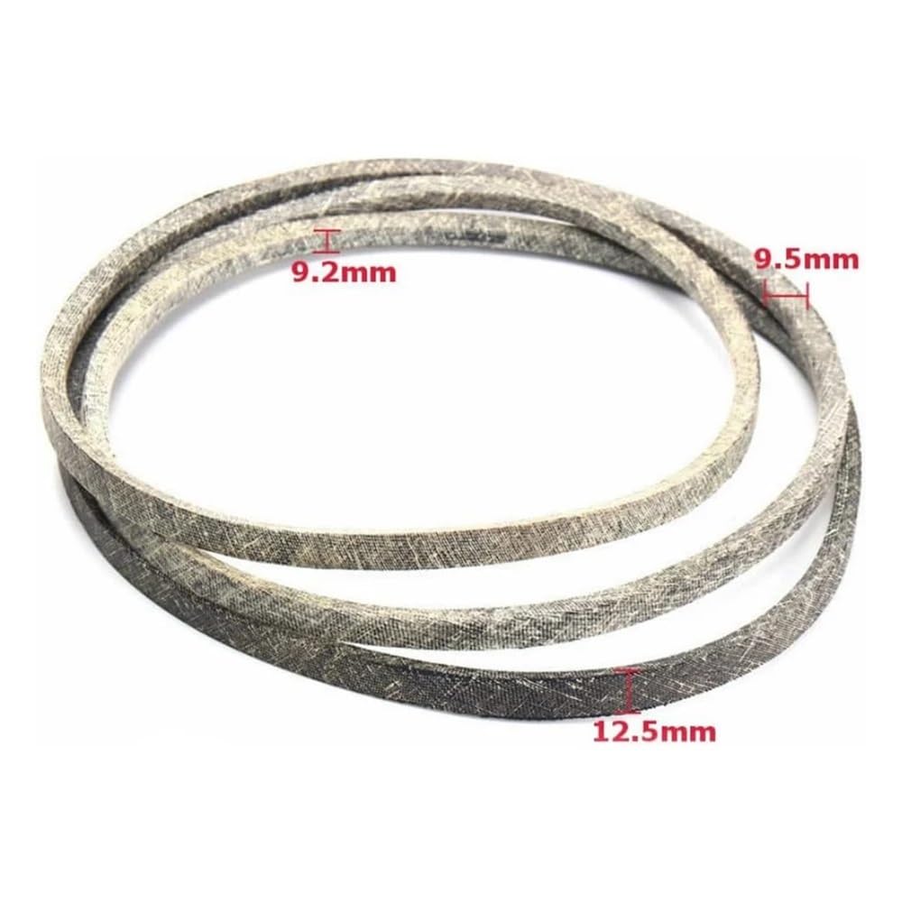 Jardinería Correa de cortacésped Compatible con M154295 Z425 Z445, Repuesto for Mantenimiento del césped, Resistencia al Aceite Piezas de Mantenimiento