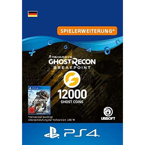 Ghost Recon Breakpoint - 9600 (+2400) Ghost Coins 12000 Coins | PS4 Download Code - deutsches Konto
