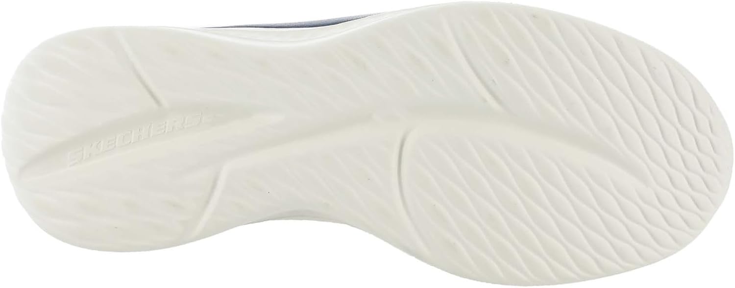 Skechers Men's Slade-Breyer 210892 Knitted Mesh Bungee Lace W/Quarter Cage Slip On 7 Navy/Tan image 3 of 6 B0CYRWQ5JW