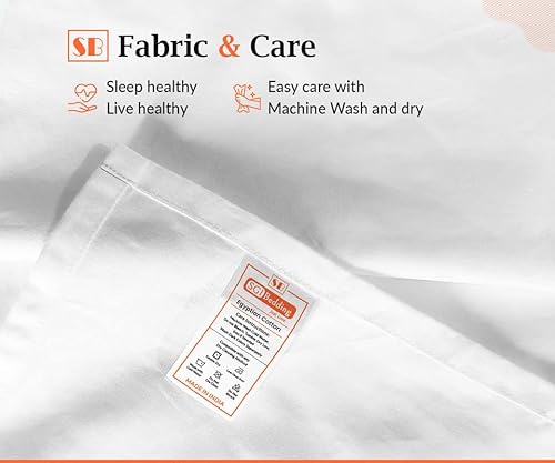 Sgi 1000 Tc 100% Egyptian Cotton Bed Sheets, Luxurious Soft For Hotel Quality 4Pc Sheet Set - 1 Fitted Sheet, 1 Flat Sheet & 2 Pillowcase 21" Inch Deep Pocket (King, Mediterranean Blue Solid) #TOP5