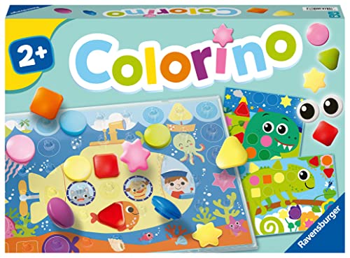 Ravensburger 20987 Mein Formen-Colorino Kinderspiel zum Farbenlernen Formenlernen Steckspiel Spielzeug ab 2 Jahre