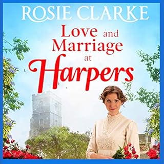 Love and Marriage at Harpers Audiolibro Por Rosie Clarke arte de portada