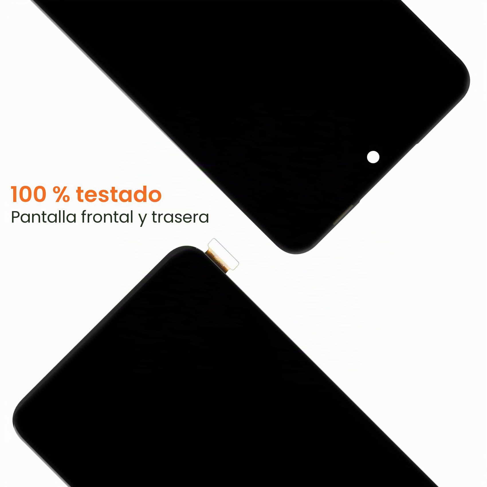 AGCUT - Pantalla LCD para OPPO Reno12 F 4G / 5G LCD para OPPO Reno 12 F CPH2687 CPH2637 6,67" Pantalla táctil digitalizador Asamblea con reparación Kit, (Negro, Sin Huella Dactilar)