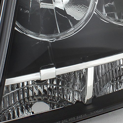 07 タホ サバーバン ヘッドライト シボレー 【即納/日本仕様/ブラック】07-14y タホ サバーバン