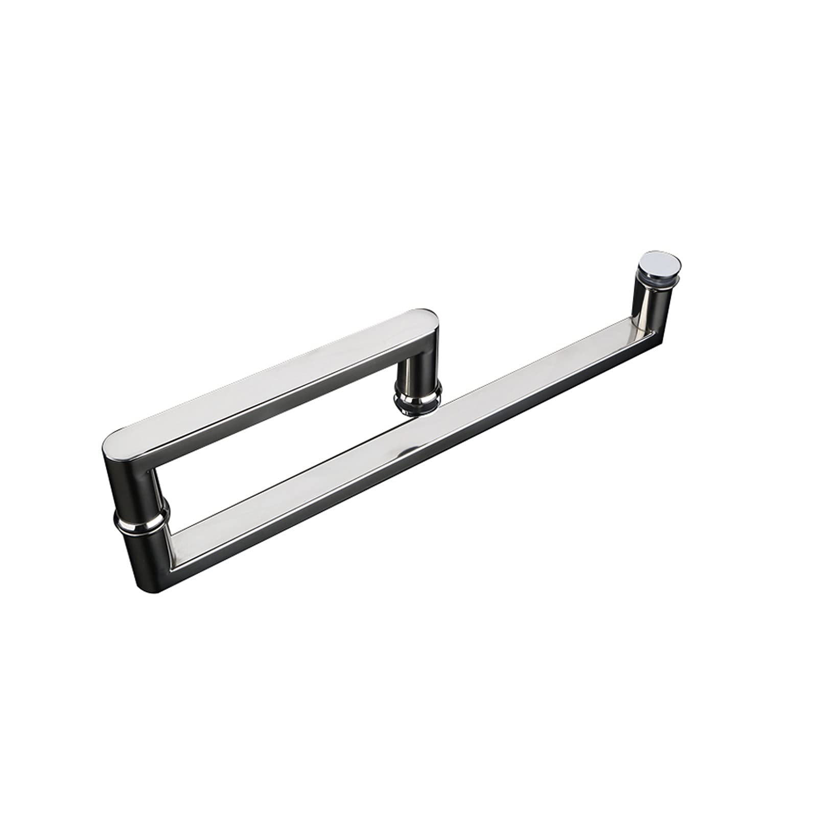 XYAGYUND SUS304 Stainless Steel Polished Chrome Finish Home Shower Room Push-Pull Door Handle - Replacement Pull Handle
