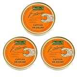 LOS PEPERETES x3 Lata Caviar de Erizo 120 g | Marisco Gallego Gourmet | Huevas de Erizo del Atlántico | Conserva Artesanal y Natural | Sabor Intenso del Mar de Galicia | Producto Premium Delicatessen