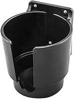 Suzo Happ Universal Multi-Size Cup & Mug Holder - Fits Cans to Jumbo Mugs, Durable Black Polystyrene with Drain Hole