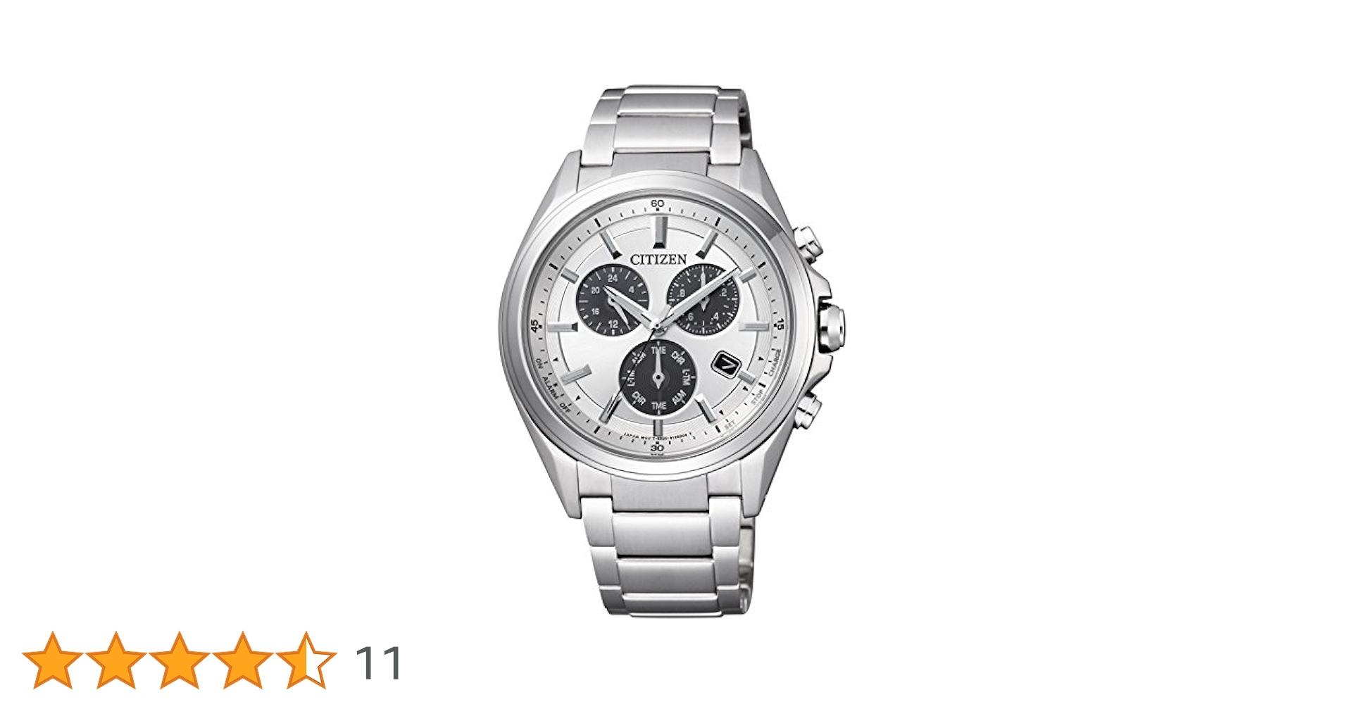 【最弱王】CITIZEN エコドライブ クロノグラフ BL5530-57E Amazon.co.jp: [シチズン] 腕時計 アテッサ Eco-Drive エコ