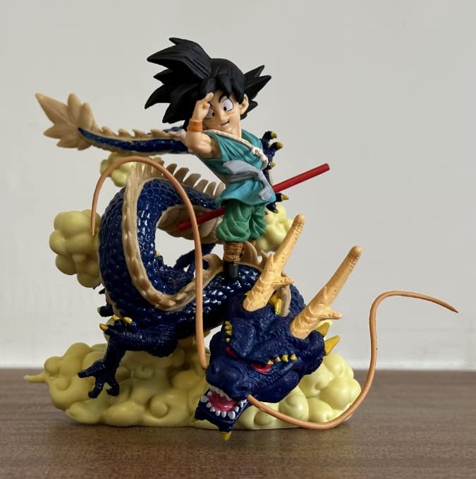 Dragon-Ball Figura, Dragon-Ball Figura de acción de 15 cm Goku de Forma ordinaria sosteniendo una...