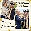 Spakon Graduation Money Lei with Cash Holder, 63 Inch 2026 Graduation Ribbon Lei with Honor Cord 2026 Grad Braided Necklace for DIY Women Men College Party Decor Supplies Grad Cash Gifts(White, Gold) #3