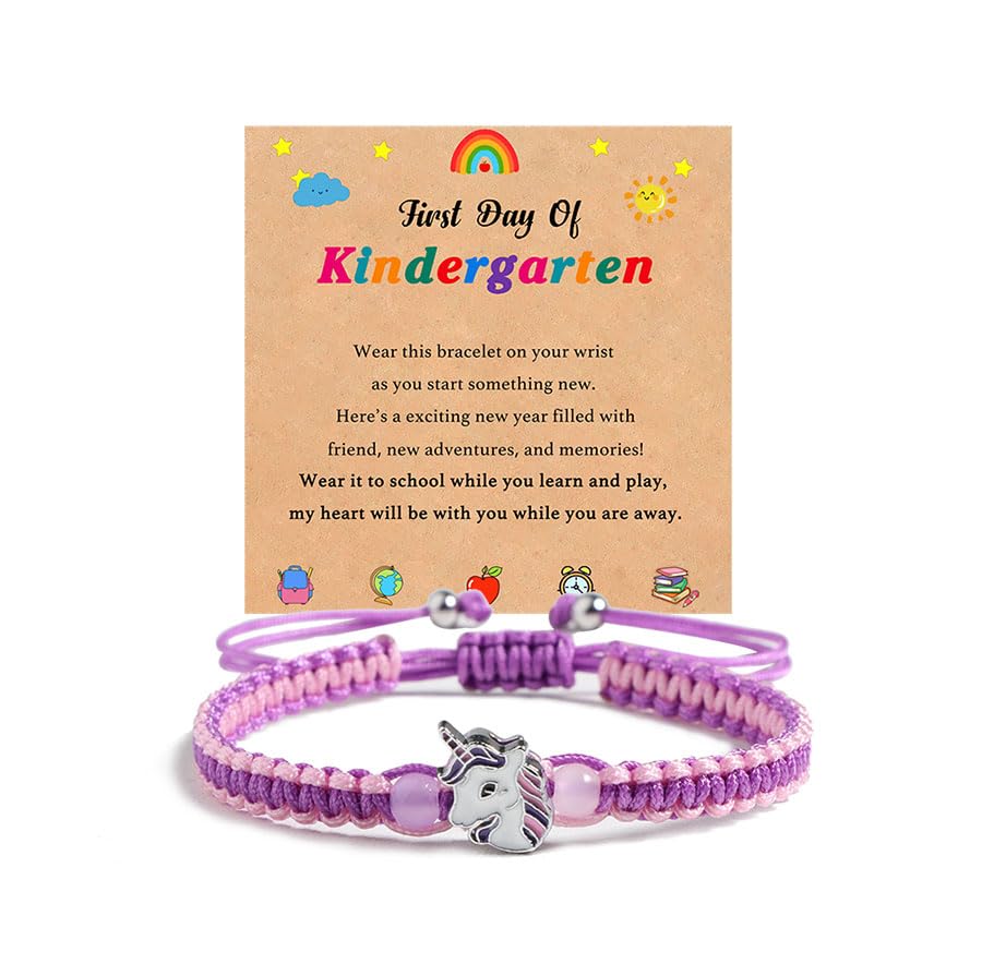 Image of 2026 Kindergarten Preschool Graduation Gifts for Girls Teens, First Day of School Bracelet for Daughter /Niece /Granddaughter