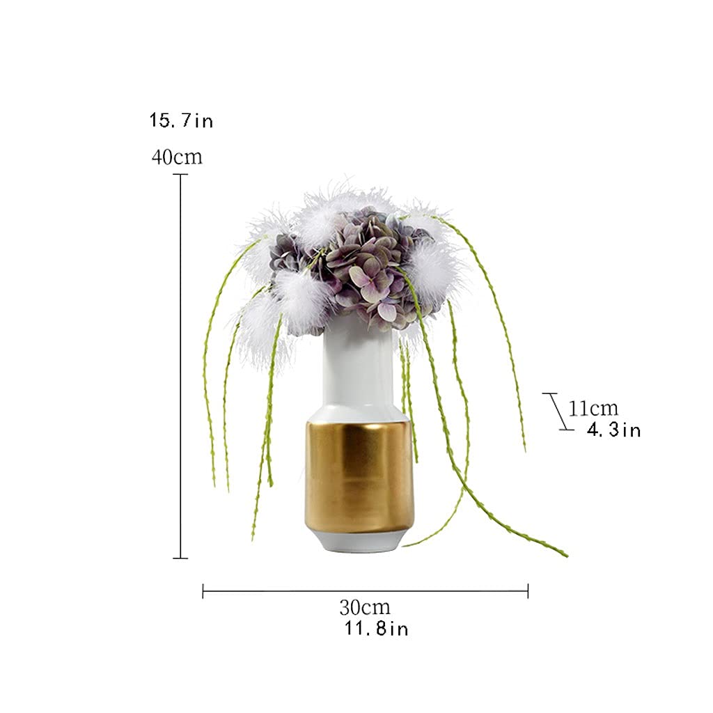 Fiori Artificiali da Interno, Fiore Artificiale a Palla di Velluto, Bonsai, Fiore Finto, Fiore di Seta, Design Artistico, Adatto per Ufficio, Tavolo da Pranzo, soggi