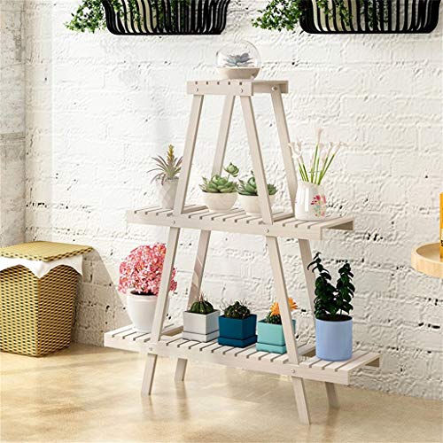 Étagères à fleurs en bois, support d'angle et rangement de jardin intérieur