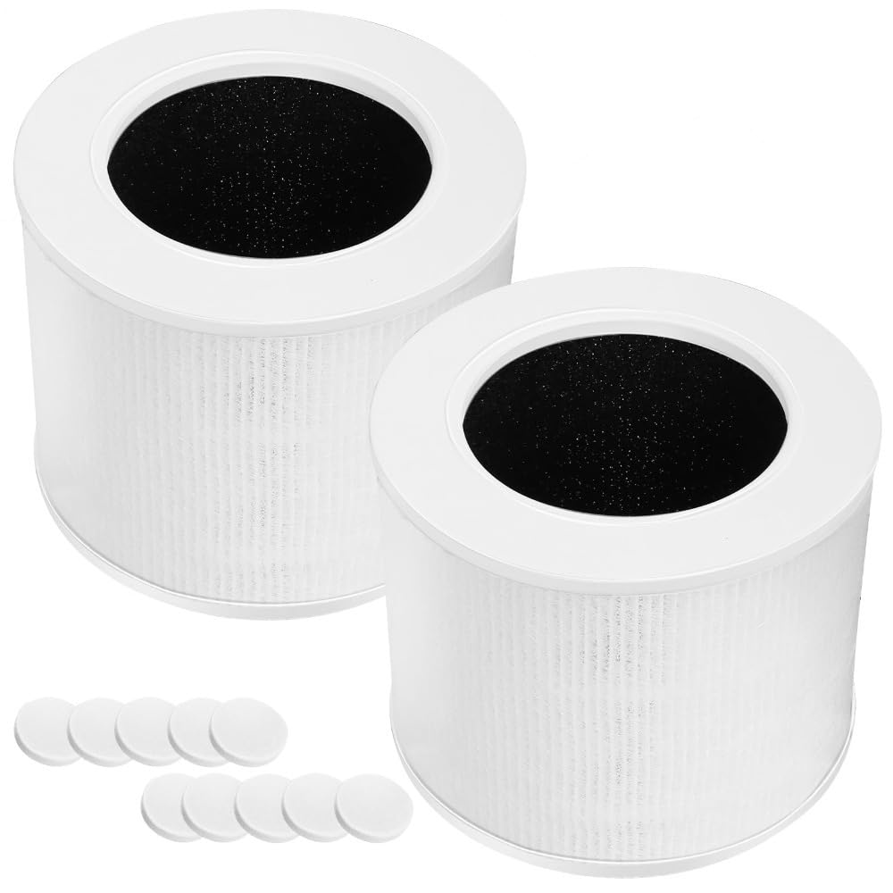Mauxpiao A Core Mini Replacement Filter Compatible With Levoit Core Mini Ir Purifier, 3-In-1 High-Efficiency Hep Filter With Ctivated Carbon, Includes 2 Core Mini-Rf Filters Nd 10 Rom Pads Replace