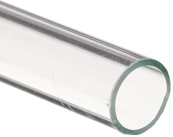 American Educational Flint Glass Tubing, 6mm OD X 24" Length