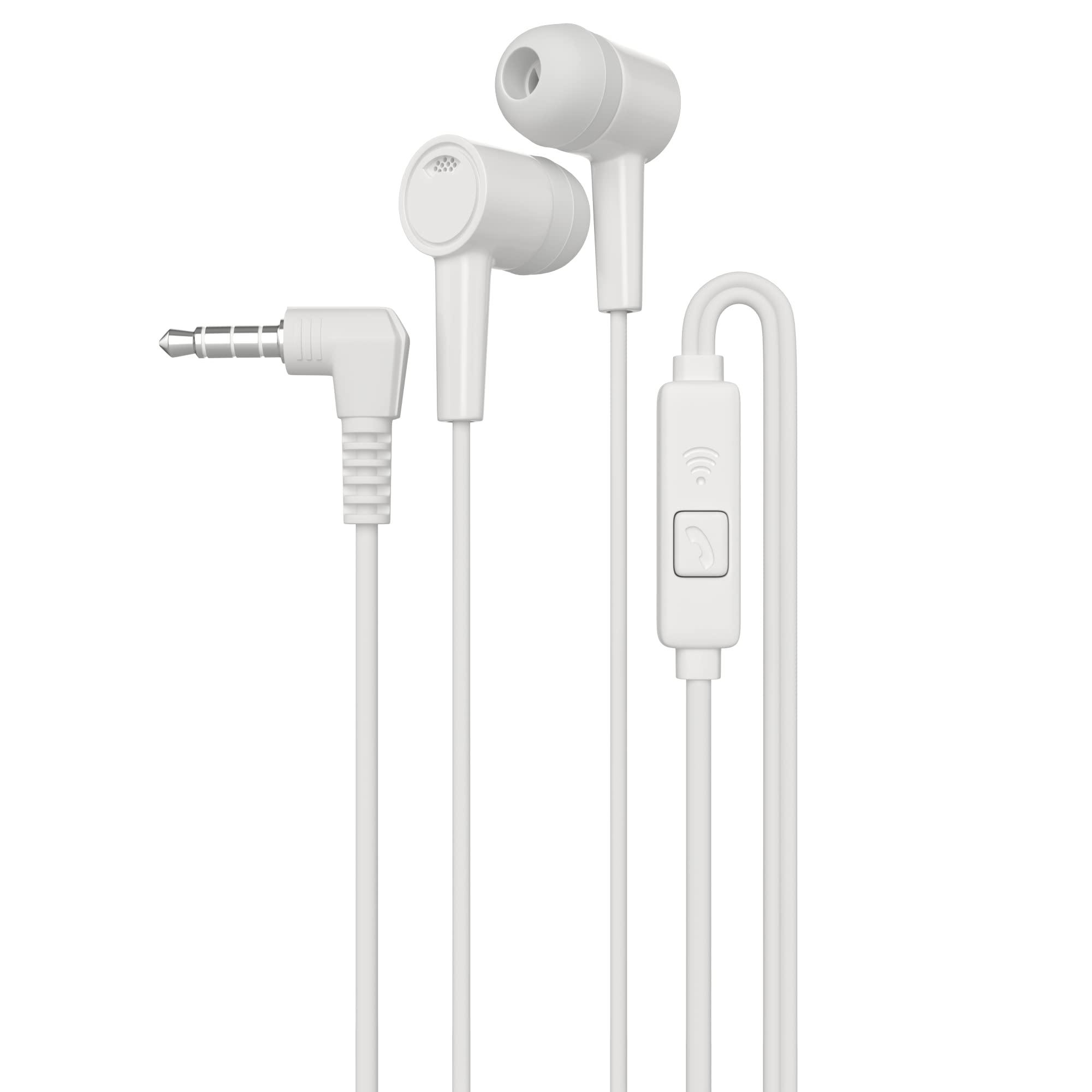 ホワイト 有線イヤフォン 10個セット 3.5mm TYPE-C タイプ c イヤホン 有線イヤホン インナーイヤー型