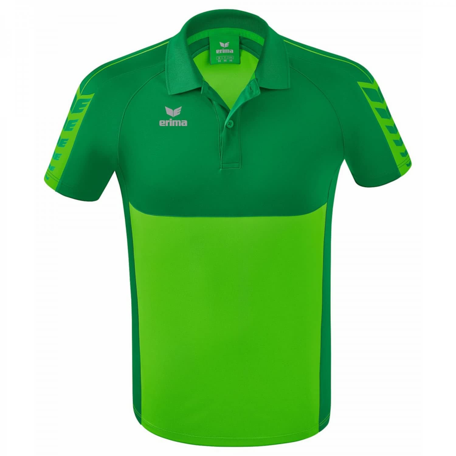 Erima Men's Six Wings Sport Polo, Green, 3XL