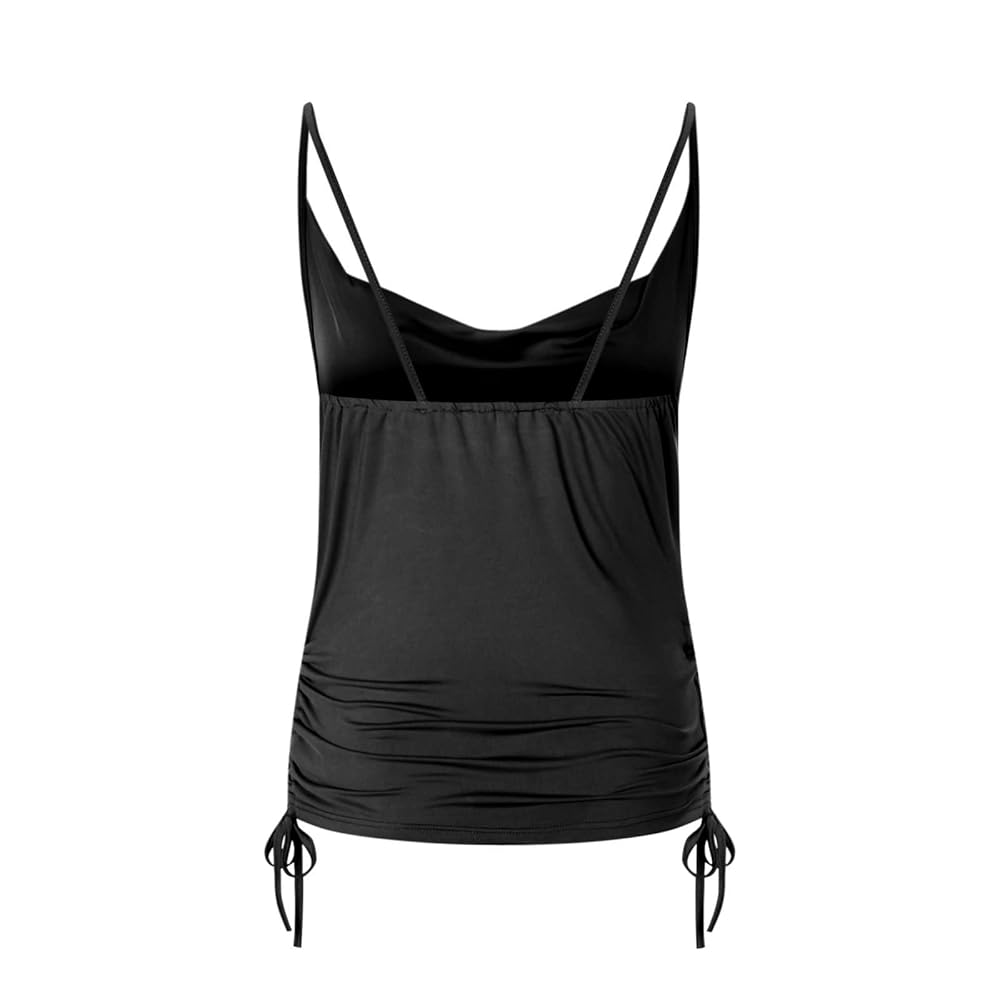 Satin Gather Camisole One-piece ブラック Jacquard Camisole One piece Black / ジャガード キャミソール