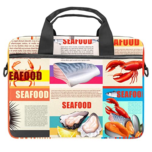 Sac à bandoulière pour ordinateur portable 13.3 pouces housse multicolore 28x36.8x3 cm