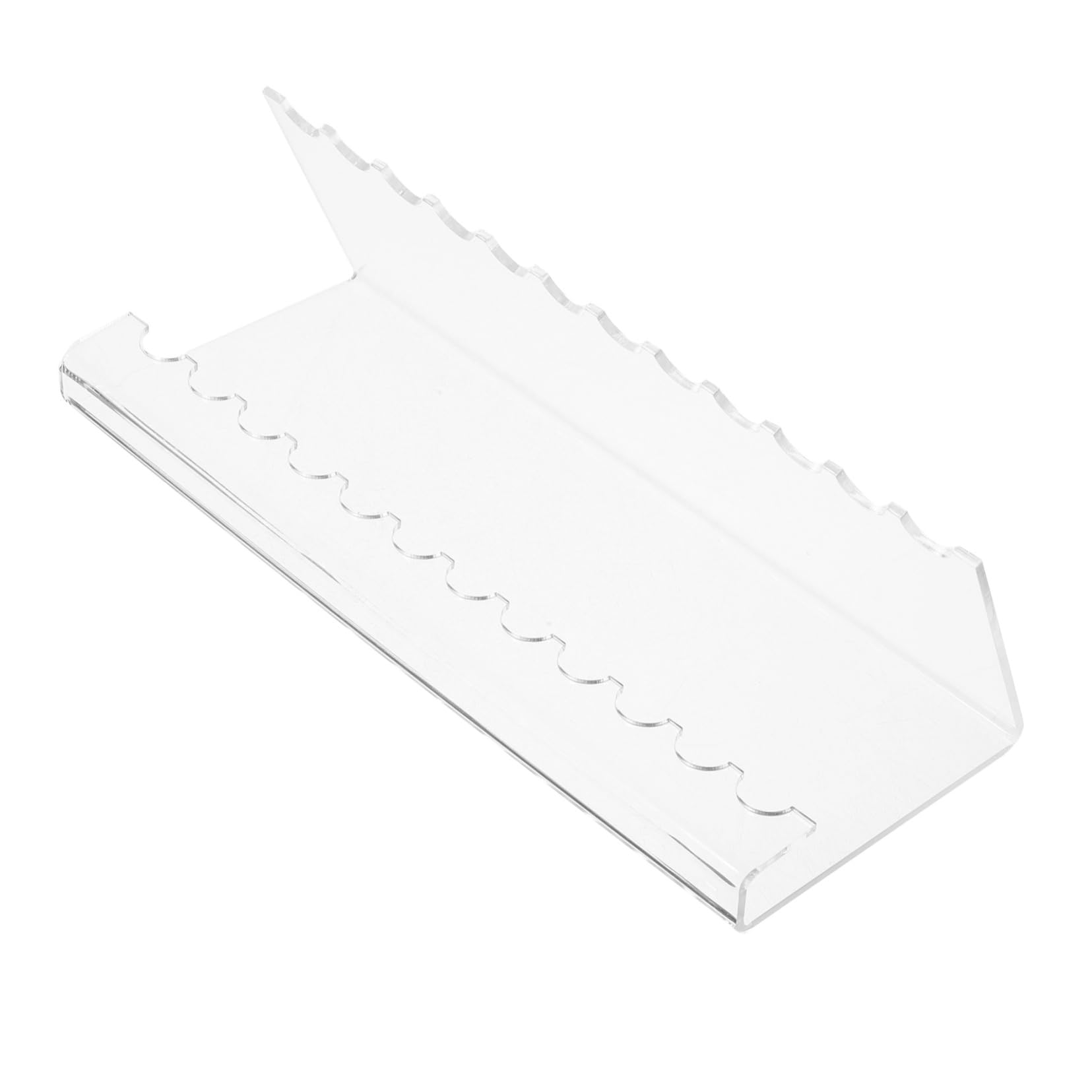 Tofficu 4pezzi Portapenne Acrilico Trasparente Organizer Per Scrivania Con Scomparti Per Penne e Pennelli Per Ufficio e Casa